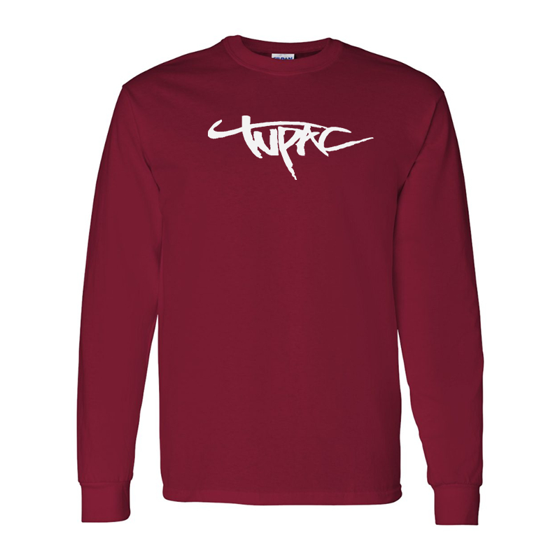 Men's Tupac Gildan Heavy Cotton Long Sleeve T-Shirt