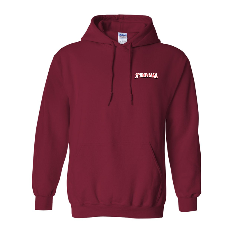 Men's Spider Man Gildan Heavy Blend Hooded Sweatshirt
