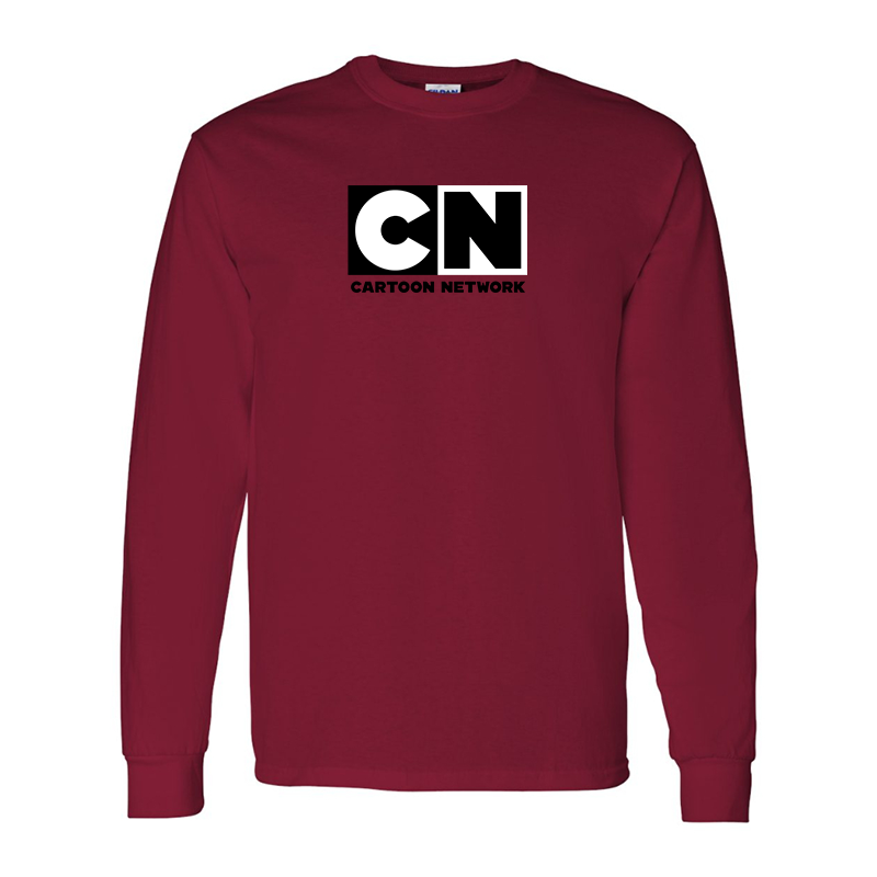 Men's Cartoon Network Gildan Heavy Cotton Long Sleeve T-Shirt