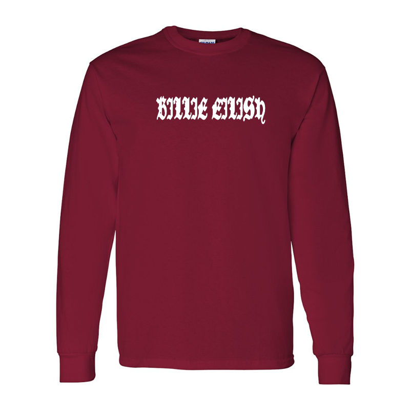 Men's Billie Eilish Gildan Heavy Cotton Long Sleeve T-Shirt