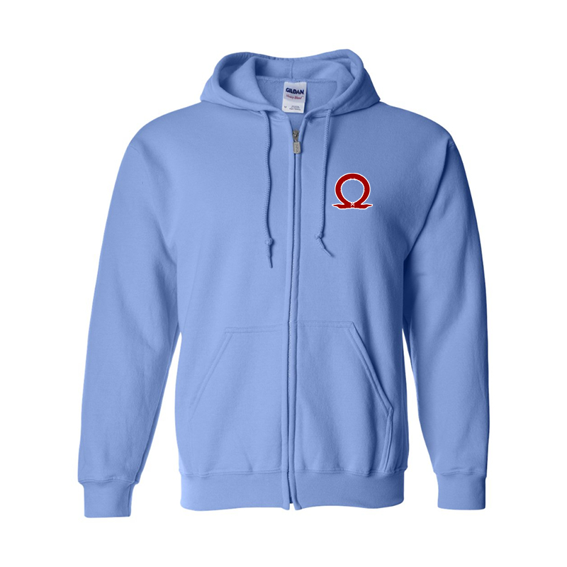 Men's God Of War Gildan Heavy Blend Full-Zip Hooded Sweatshirt