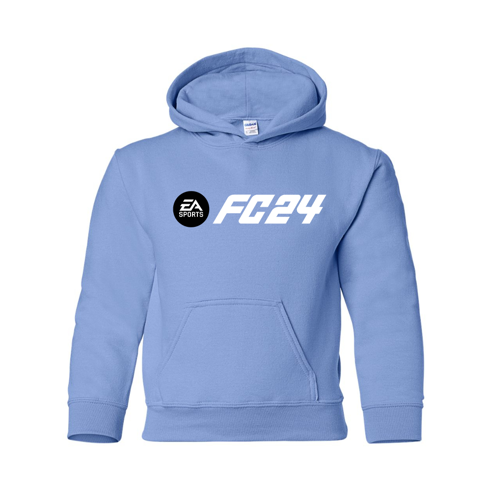 Youth's EA Sports FC 24 Gildan Heavy Blend Hooded Sweatshirt