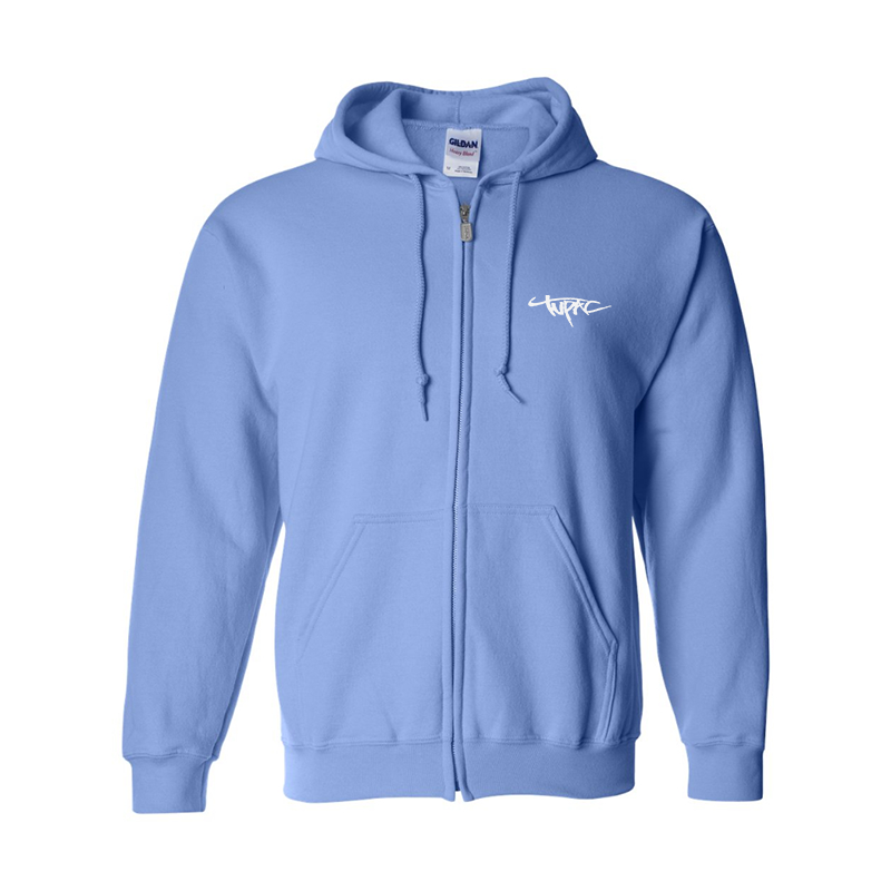 Men's Tupac Gildan Heavy Blend Full-Zip Hooded Sweatshirt