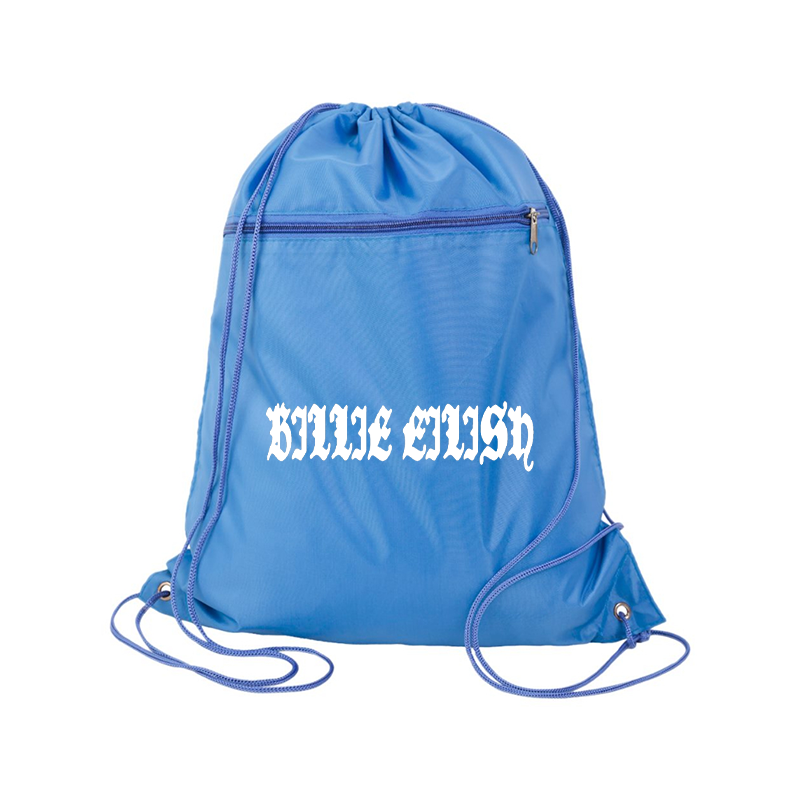 Billie Eilish Q-Tees Polyester Cinchpack