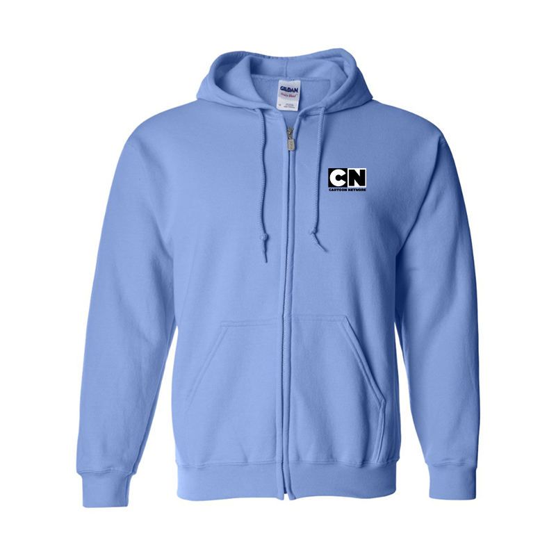 Men's Cartoon Network Gildan Heavy Blend Full-Zip Hooded Sweatshirt