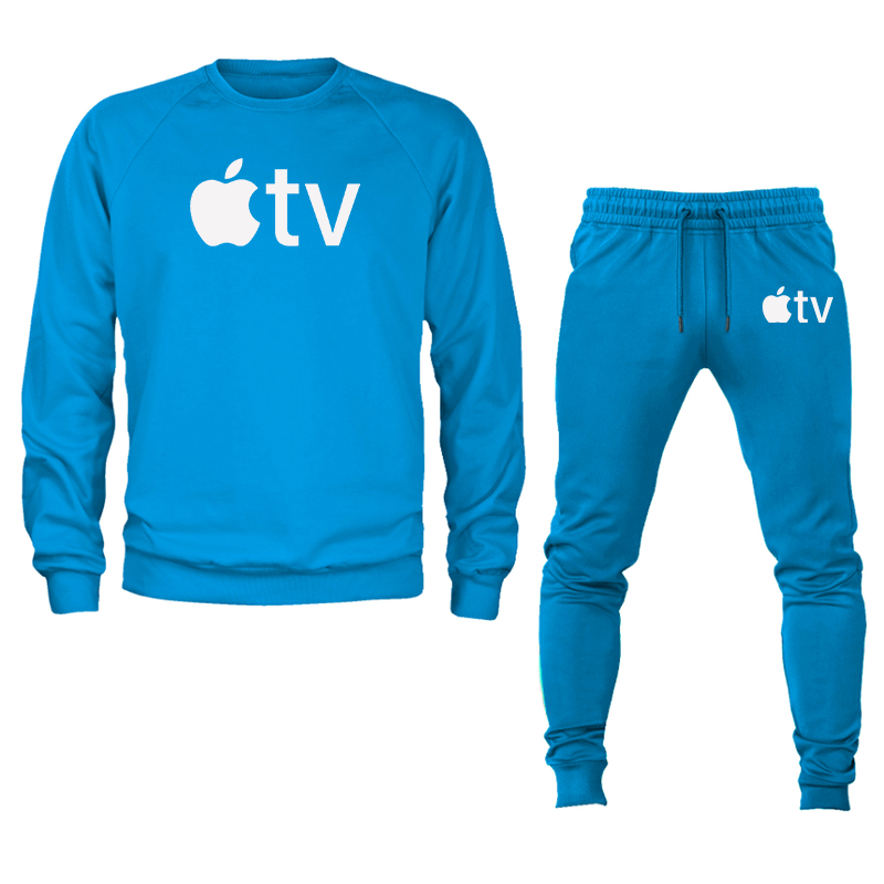 Men's Apple TV Crewneck Sweatshirt Joggers Set