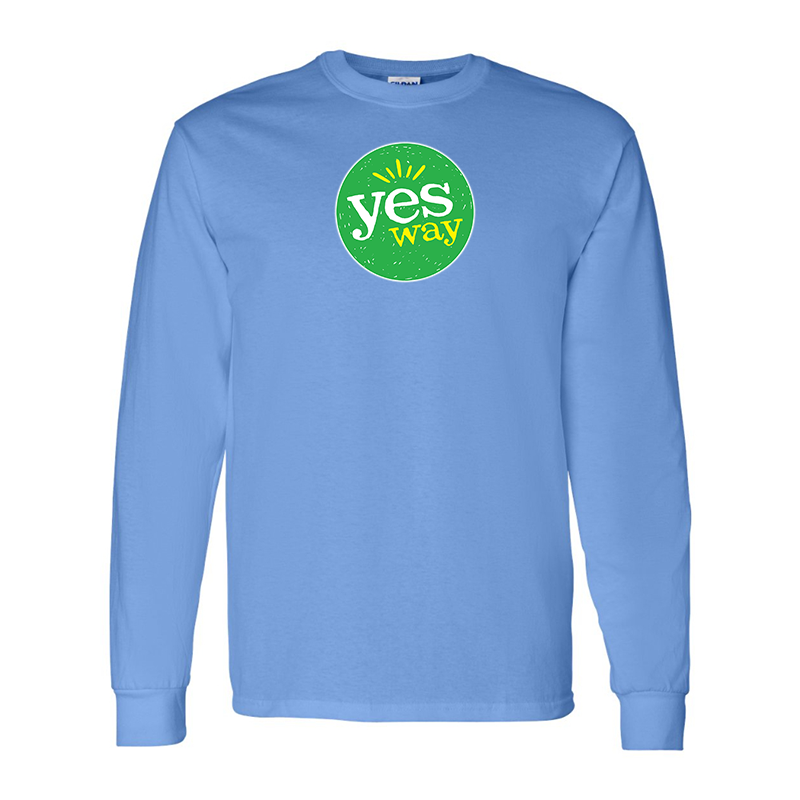 Men's Yes Way Gildan Heavy Cotton Long Sleeve T-Shirt