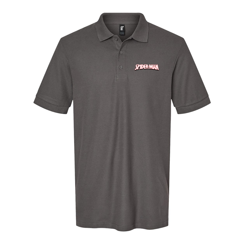 Men's Spider Man Gildan Hammer Pique Polo