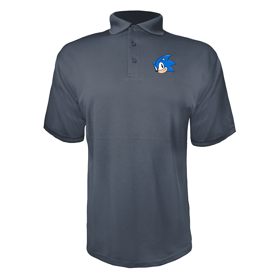 Men's Sonic the Hedgehog Polyester Polos
