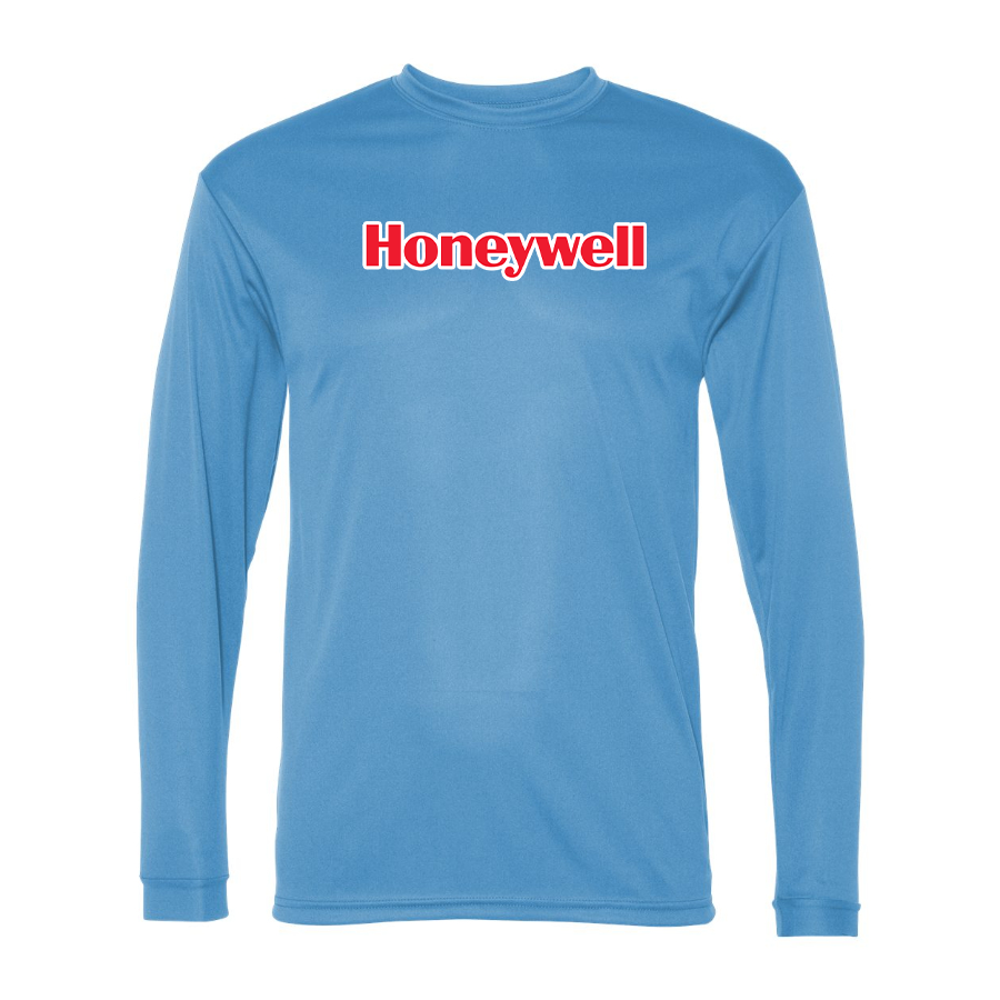 Men's Honeywell Polyester Long Sleeve T-Shirt