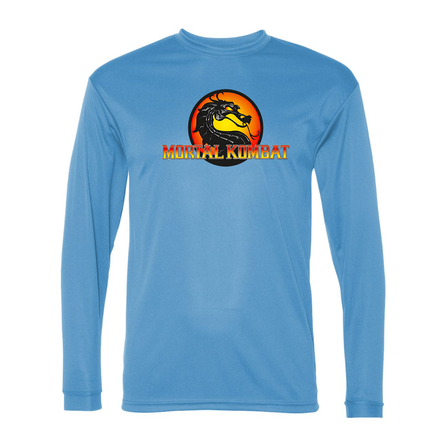 Men's Mortal Kombat Polyester Long Sleeve T-Shirt