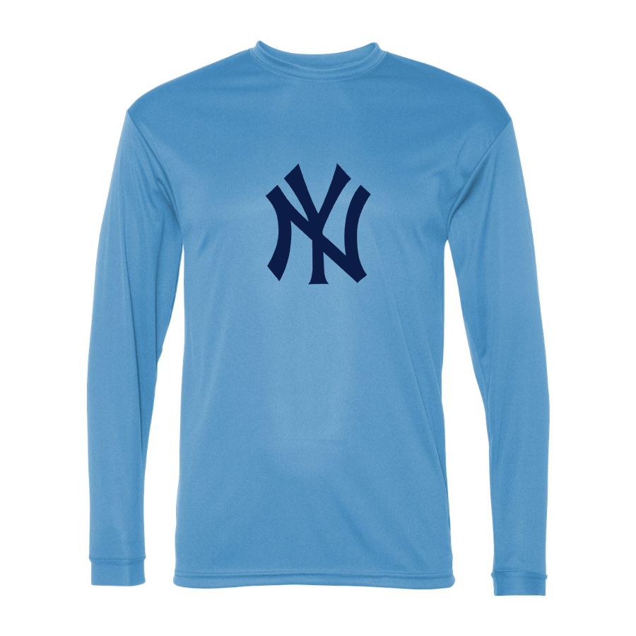 Men's New York NY Yankees Polyester Long Sleeve T-Shirt