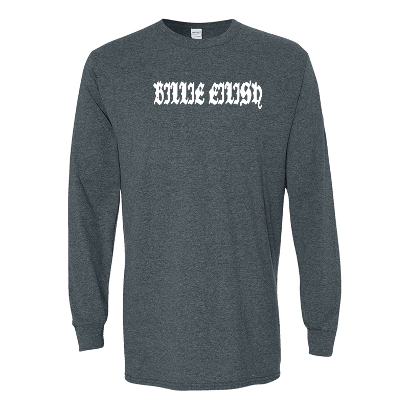 Men's Billie Eilish Gildan Heavy Cotton Long Sleeve T-Shirt