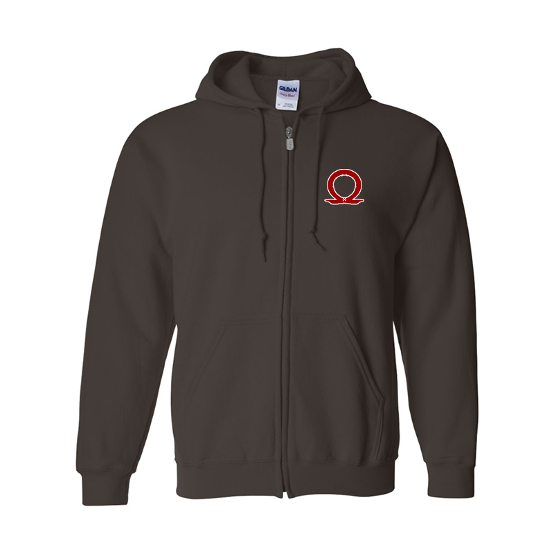 Men's God Of War Gildan Heavy Blend Full-Zip Hooded Sweatshirt