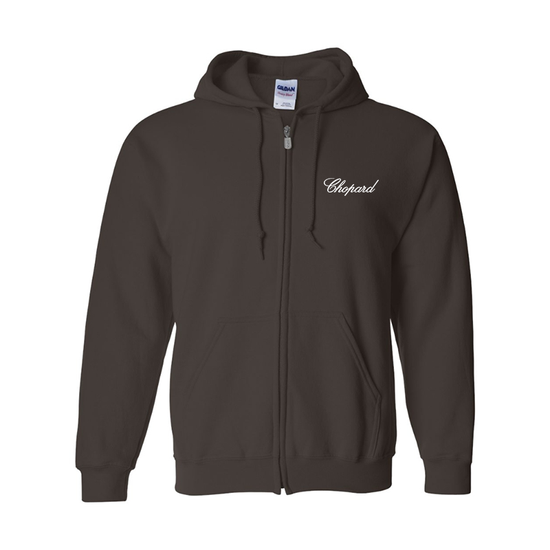 Men's Chopard Gildan Heavy Blend Full-Zip Hooded Sweatshirt