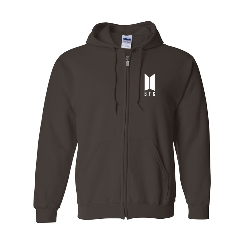 Men's BTS Gildan Heavy Blend Full-Zip Hooded Sweatshirt