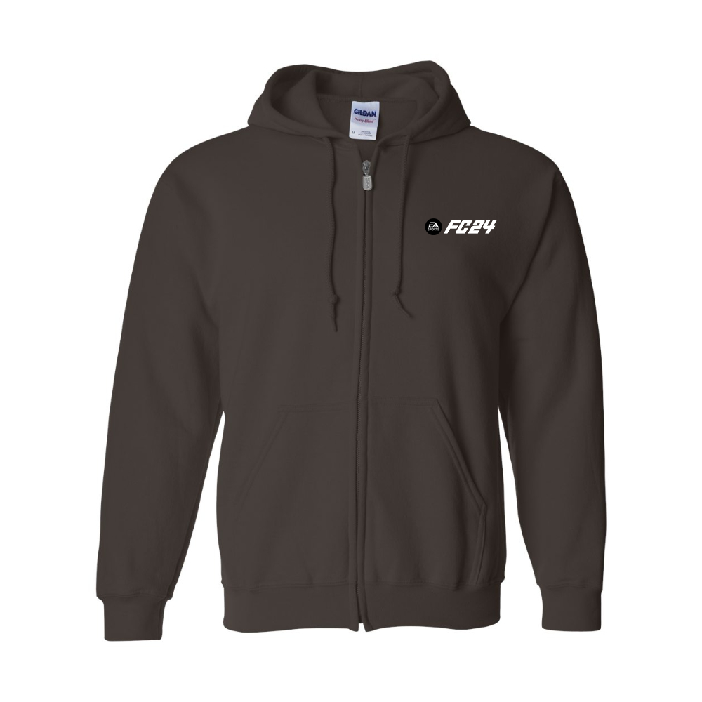 Men's EA Sports FC 24 Gildan Heavy Blend Full-Zip Hooded Sweatshirt