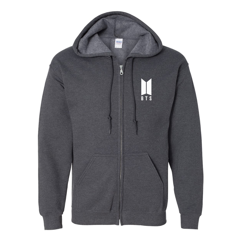 Men's BTS Gildan Heavy Blend Full-Zip Hooded Sweatshirt