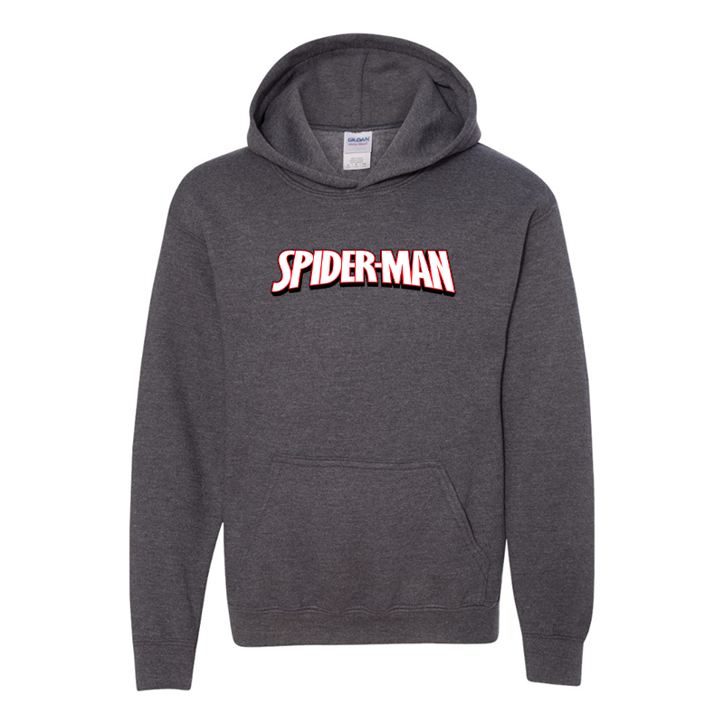 Youth's Spider Man Gildan Heavy Blend Hooded Sweatshirt