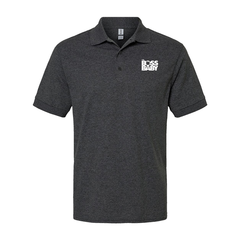 Men's Boss Baby Gildan Dry Blend Jersey Polo
