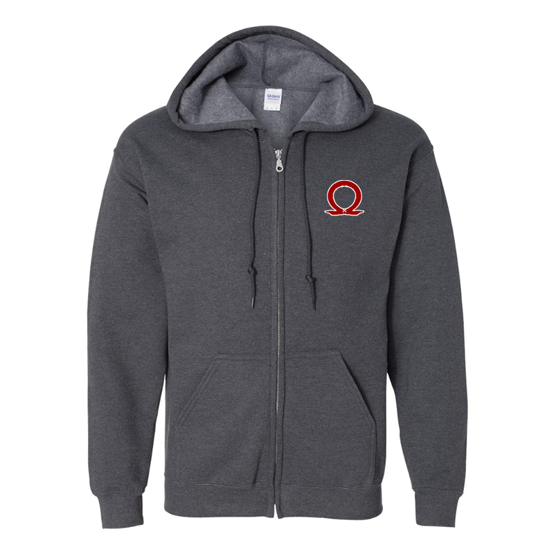 Men's God Of War Gildan Heavy Blend Full-Zip Hooded Sweatshirt