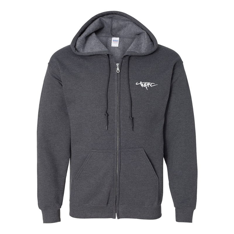Men's Tupac Gildan Heavy Blend Full-Zip Hooded Sweatshirt