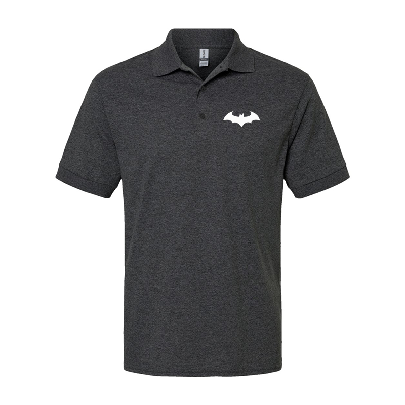 Men's Batman Gildan Dry Blend Jersey Polo