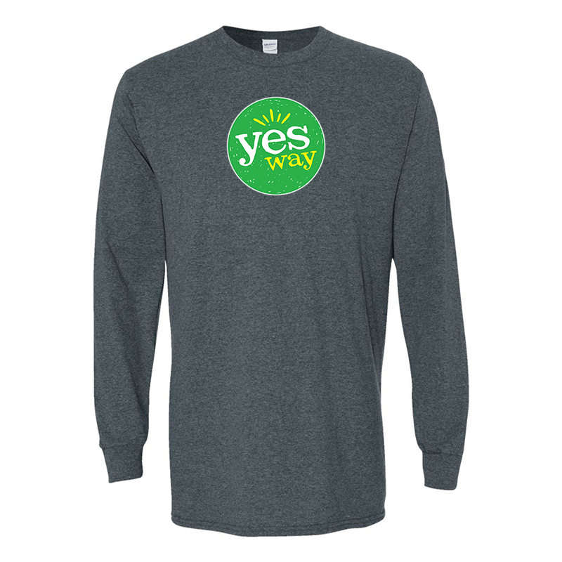 Men's Yes Way Gildan Heavy Cotton Long Sleeve T-Shirt