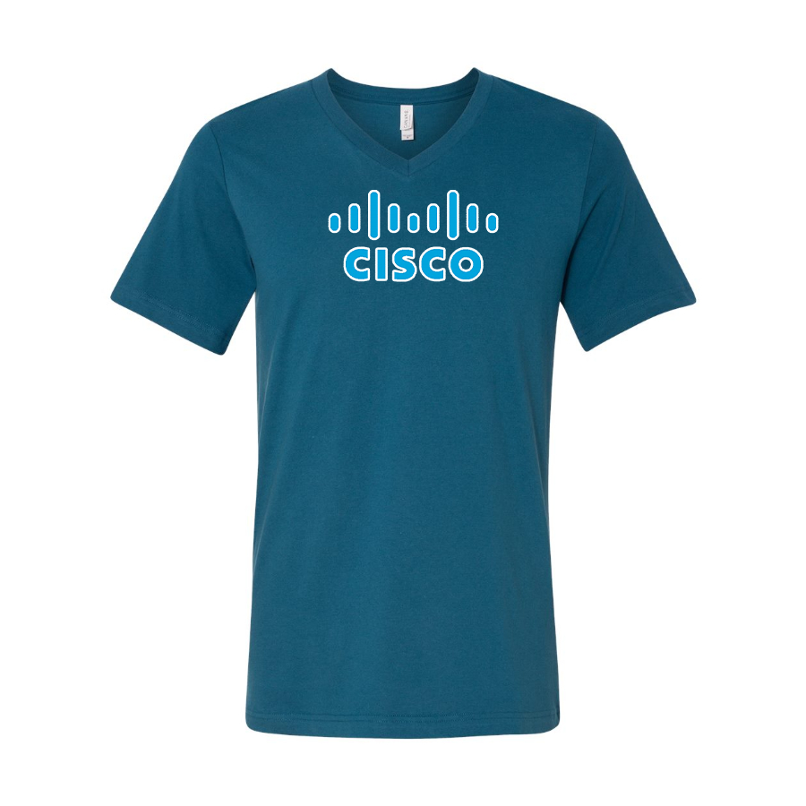 Cisco BELLA CANVAS Jersey V-Neck Tee