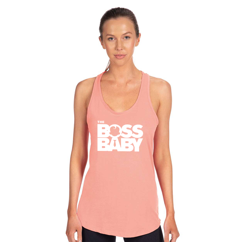 Women's Boss Baby Next Level Ideal Racerback Tank