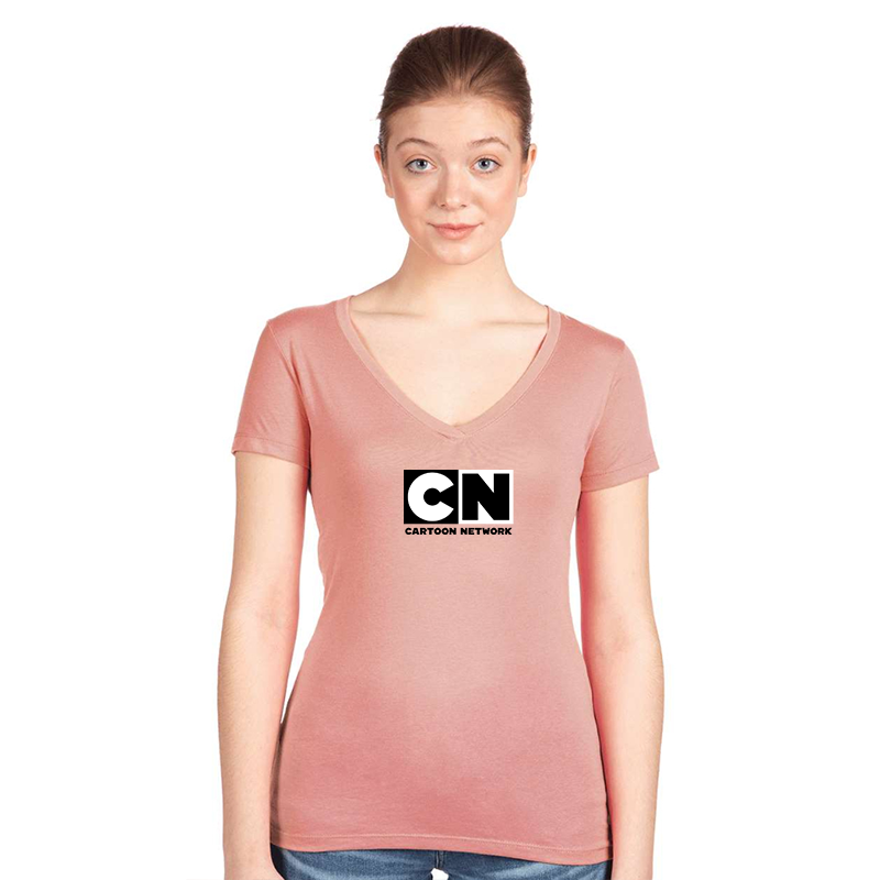 Women's Cartoon Network Next Level Ideal V-Neck T-Shirt