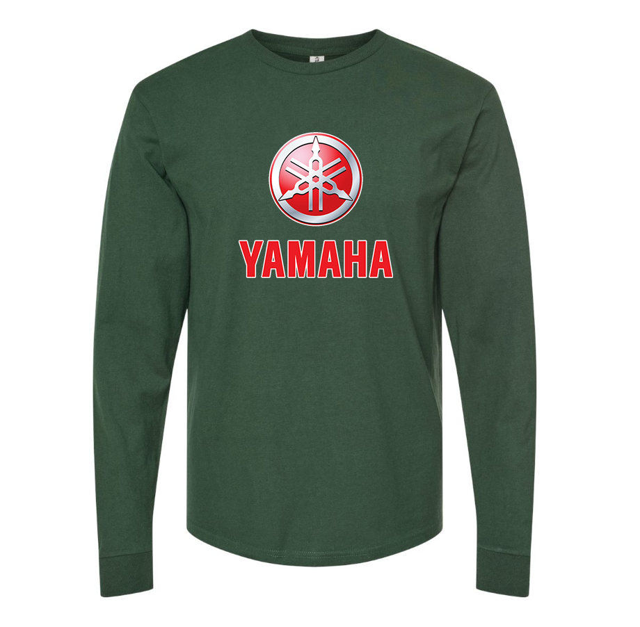 Men's Yamaha Bike Motorcycle Long sleeves T-Shirt