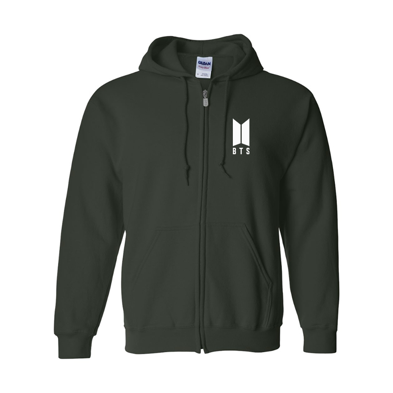 Men's BTS Gildan Heavy Blend Full-Zip Hooded Sweatshirt