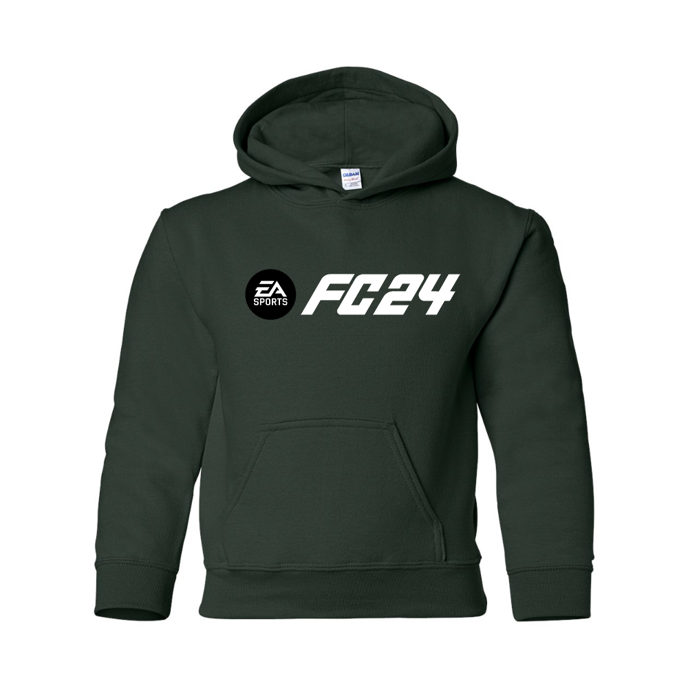 Youth's EA Sports FC 24 Gildan Heavy Blend Hooded Sweatshirt