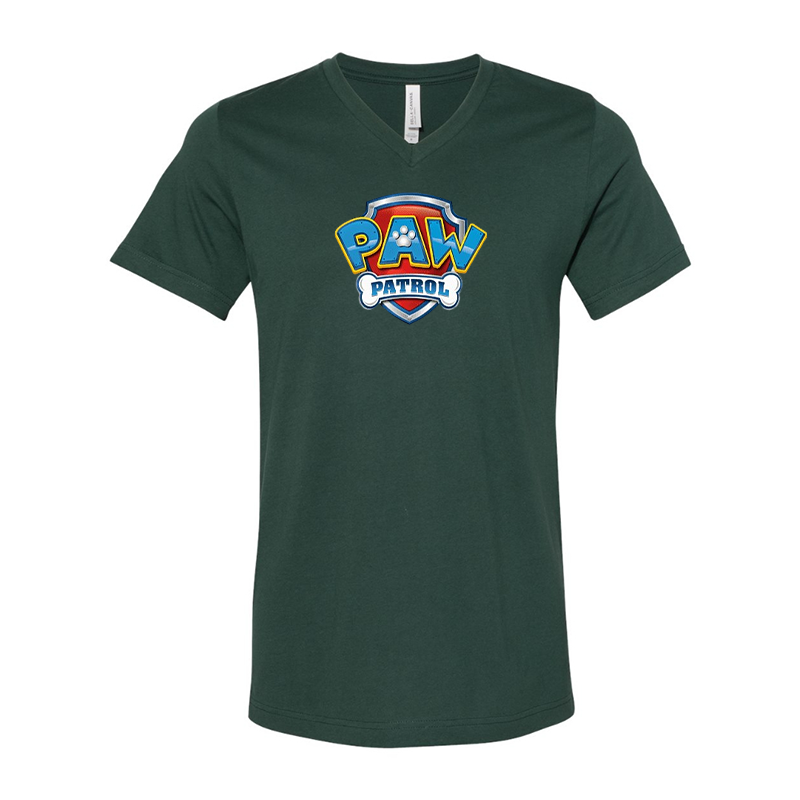 Paw Patrol BELLA CANVAS Jersey V-Neck Tee