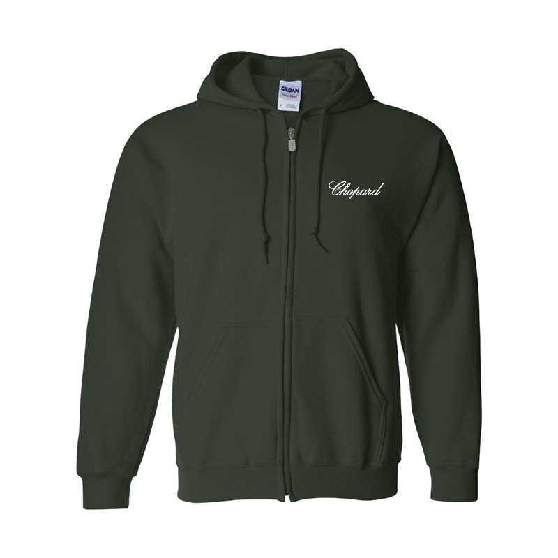 Men's Chopard Gildan Heavy Blend Full-Zip Hooded Sweatshirt