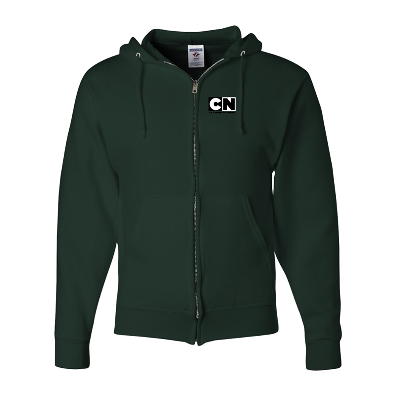 Men's Cartoon Network JERZEES NuBlend Full Zip Hooded Sweatshirt