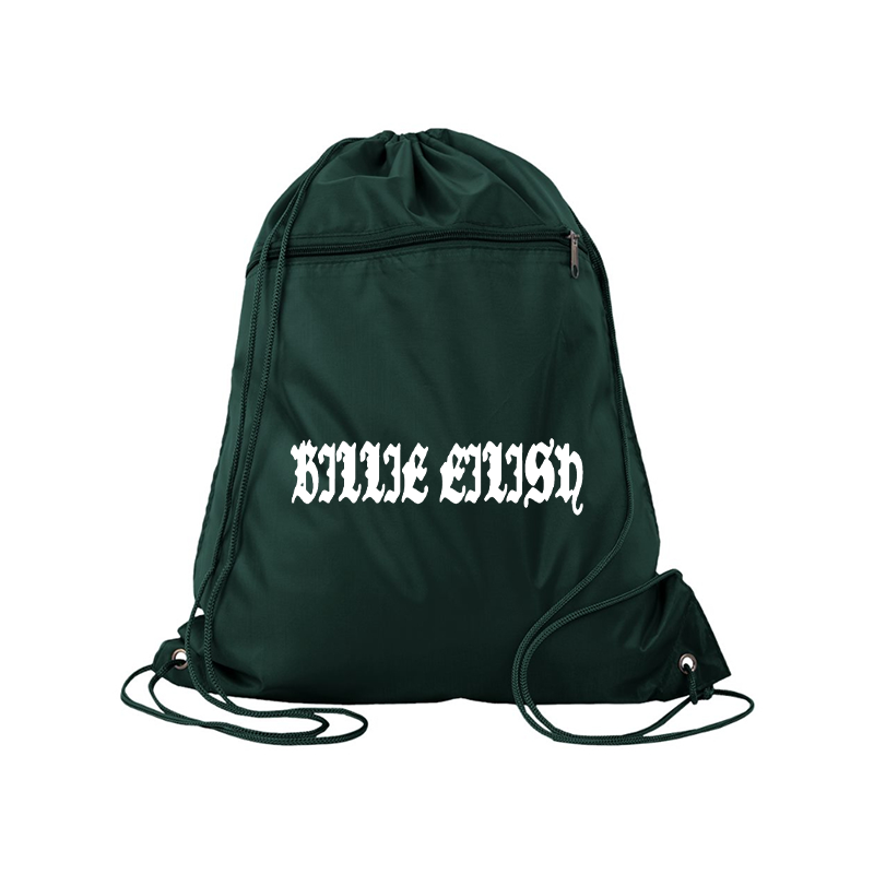 Billie Eilish Q-Tees Polyester Cinchpack