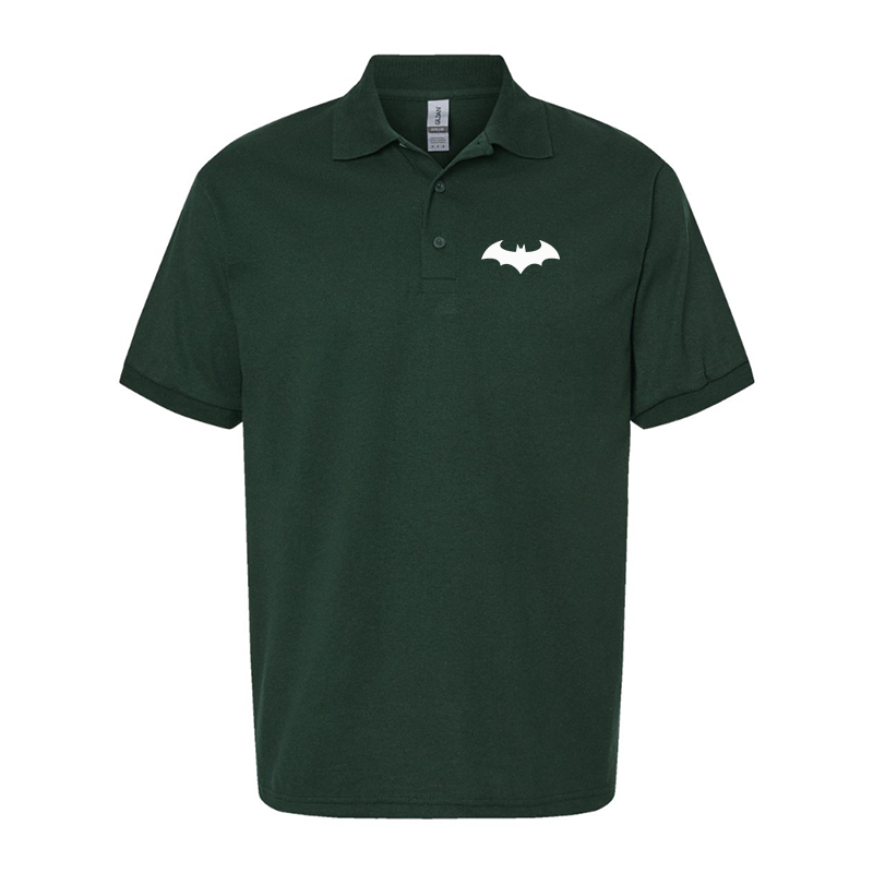 Men's Batman Gildan Dry Blend Jersey Polo