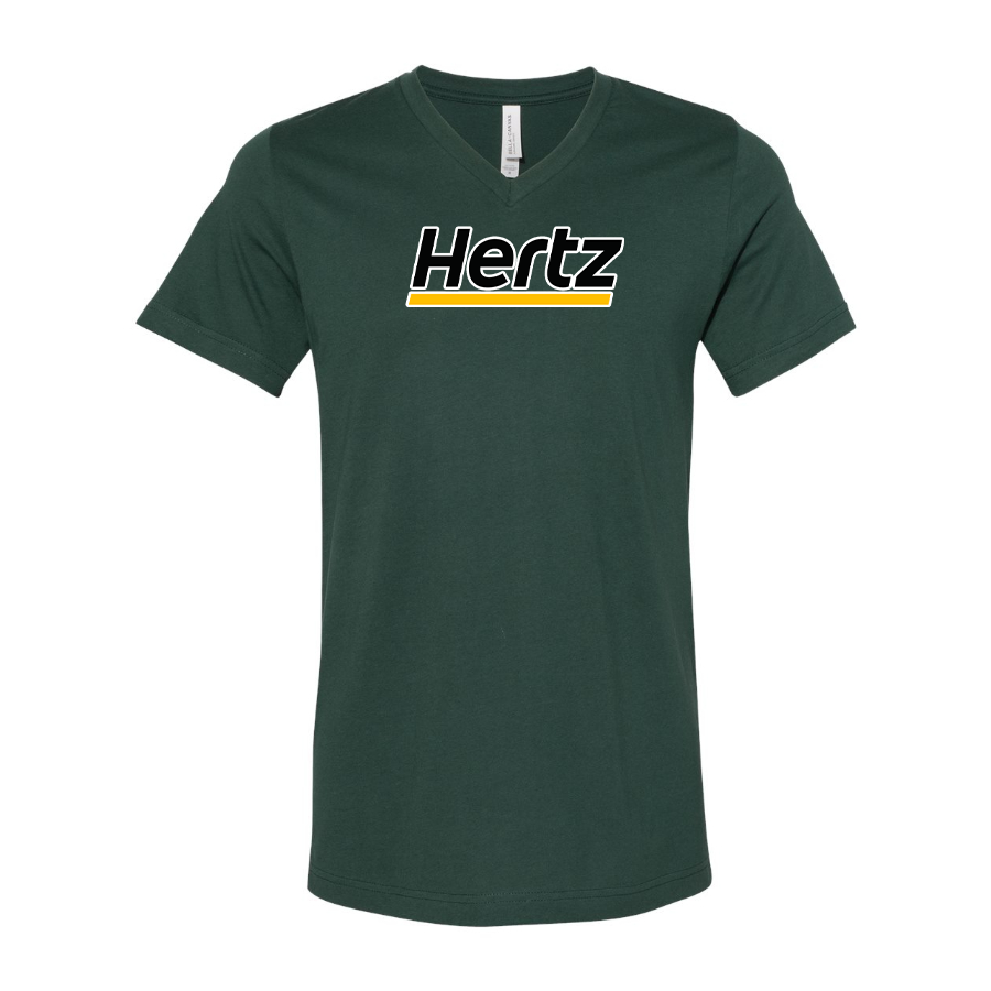 Hertz BELLA CANVAS Jersey V-Neck Tee