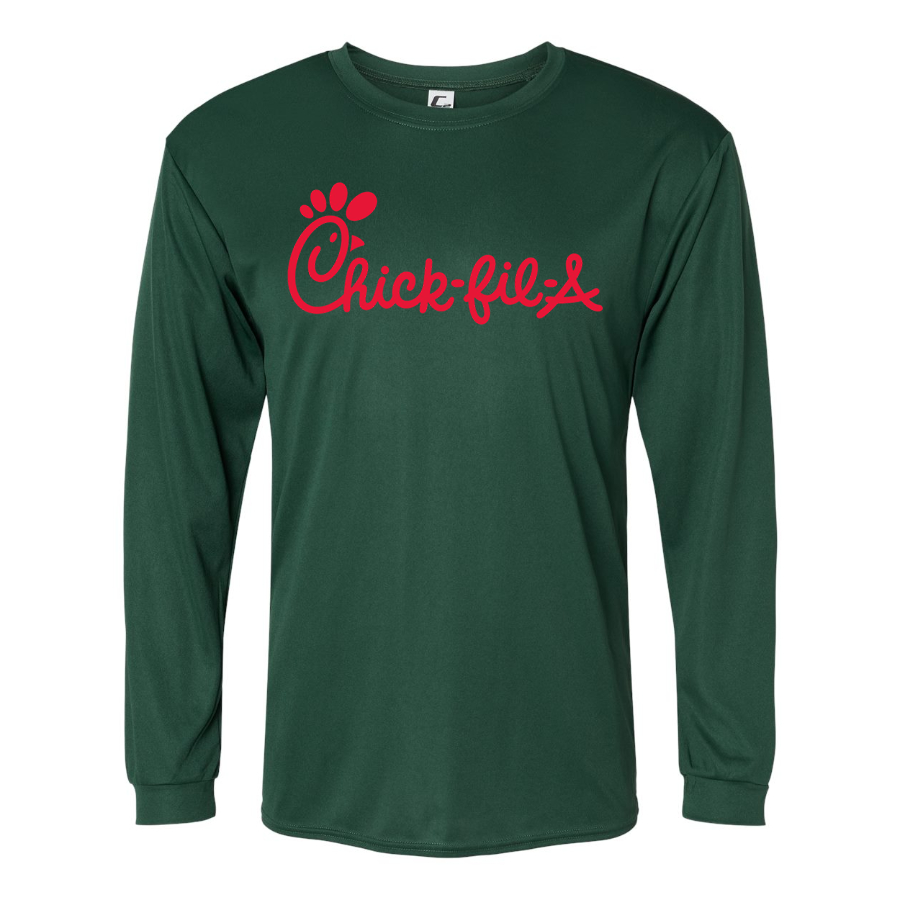 Men's Chick-fil-A Polyester Long Sleeve T-Shirt