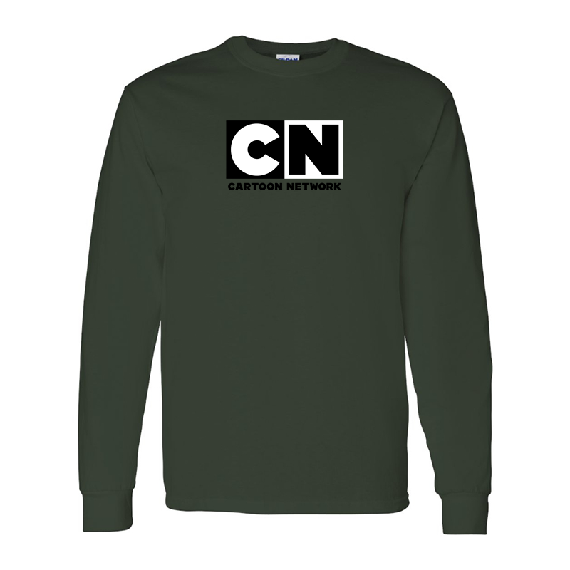 Men's Cartoon Network Gildan Heavy Cotton Long Sleeve T-Shirt