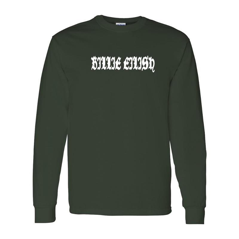 Men's Billie Eilish Gildan Heavy Cotton Long Sleeve T-Shirt