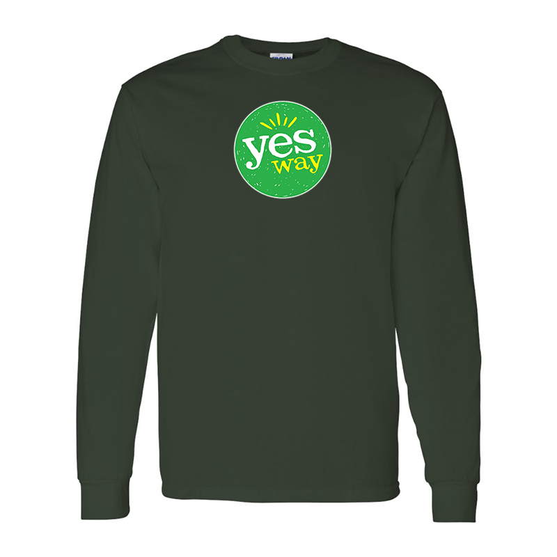Men's Yes Way Gildan Heavy Cotton Long Sleeve T-Shirt