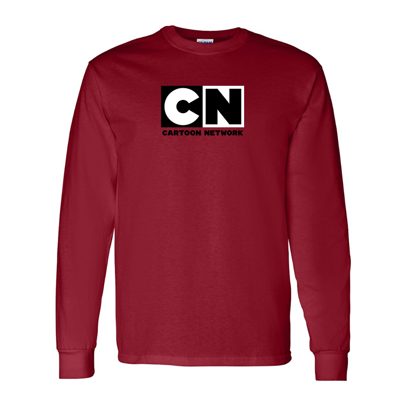 Men's Cartoon Network Gildan Heavy Cotton Long Sleeve T-Shirt