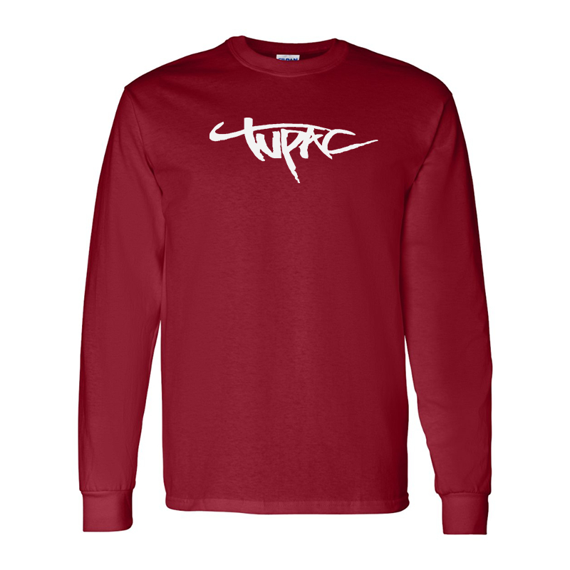 Men's Tupac Gildan Heavy Cotton Long Sleeve T-Shirt