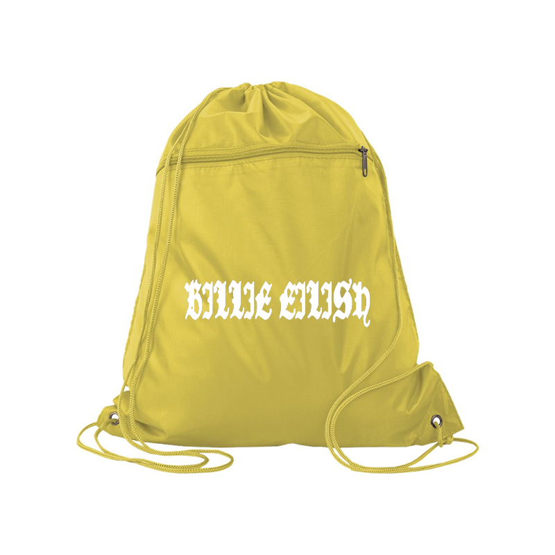 Billie Eilish Q-Tees Polyester Cinchpack
