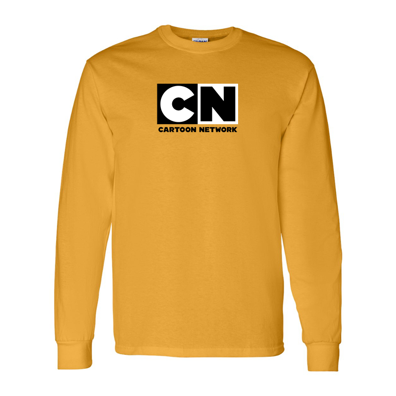 Men's Cartoon Network Gildan Heavy Cotton Long Sleeve T-Shirt