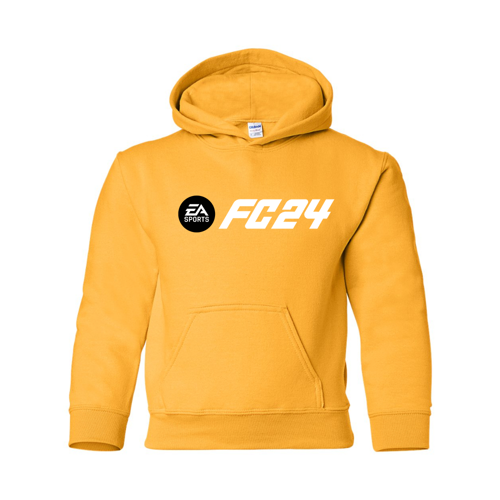Youth's EA Sports FC 24 Gildan Heavy Blend Hooded Sweatshirt