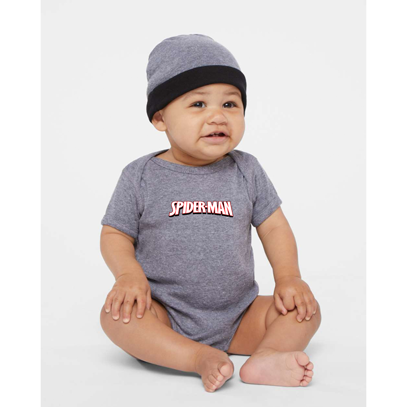 Spider Man Rabbit Skins Infant Baby Rib Bodysuit